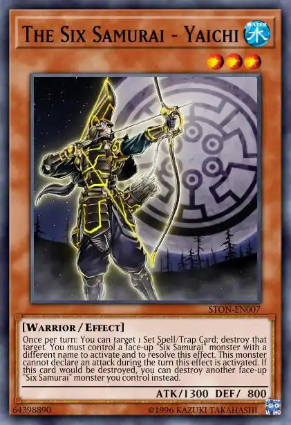 Edison Rulings for The Six Samurai - Yaichi